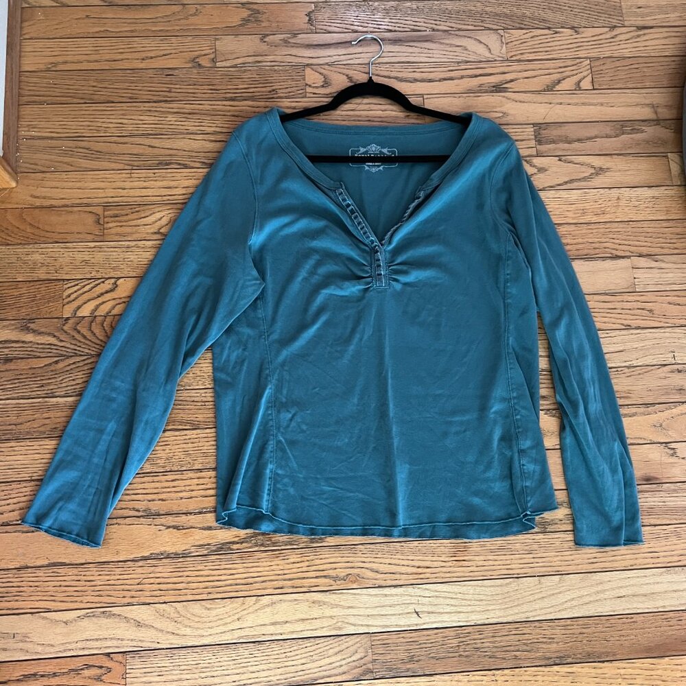 Royal Robbins L/S Vee Neck Tee XL
